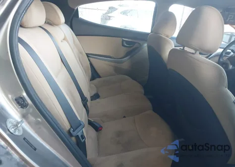 2012 Hyundai Elantra Gls из США, поврежденный, VIN 5NPDH4AE5CH119892